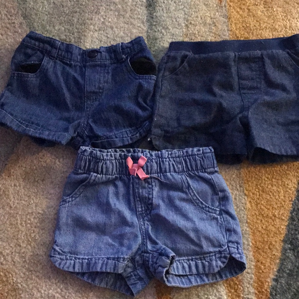 Blue Jean Shorts